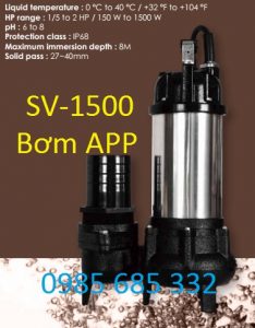 may bom chim app model sv1500